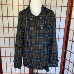 Urban Outfitters Lark and Wolf Retro Plaid Swing Jacket